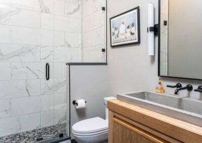 Living Stone Design+Build Park Bathroom