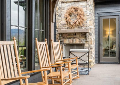 Living Stone Design+Build Park Rocking Chairs