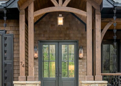 Living Stone Design+Build Park Front Door