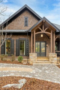 Living Stone Design+Build Park Exterior Front Entrance