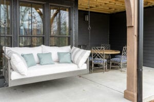 Living Stone Design+Build Park Porch Swing