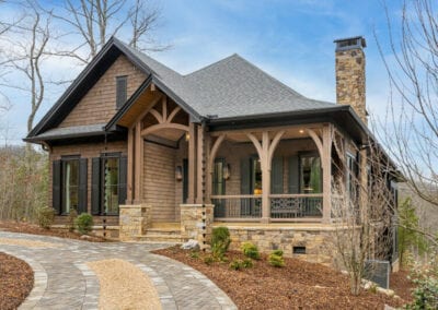 Luxury Home Builders Asheville, NC Living Stone Design+Build Park Front Porch