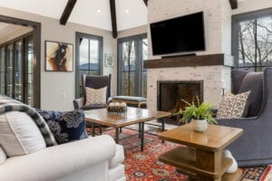 Living Stone Design+Build Park Living Room TV