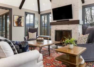 Living Stone Design+Build Park Living Room TV