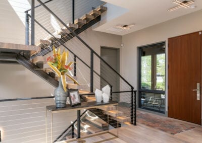 Living Stone Design+Build The Ramble Asheville front door