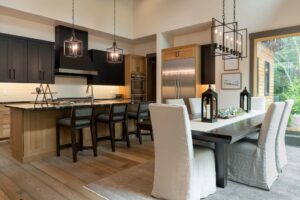 Gorgeous kitchen and dining