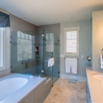 Black Mountain Craftsman bathroom