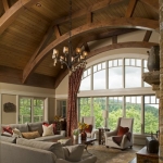 Black Mountain Craftsman living room