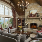 Black Mountain Craftsman living room