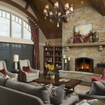 Black Mountain Craftsman living room