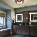 Black Mountain Craftsman bathroom