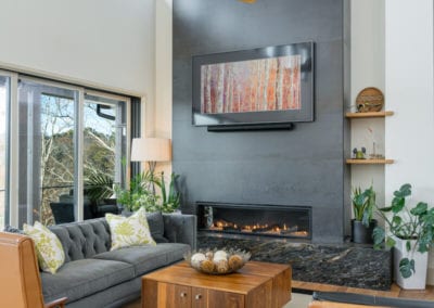 Living Stone Design+Build Amato Fireplace