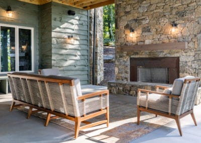 Living Stone Design+Build Bronder deck furniture