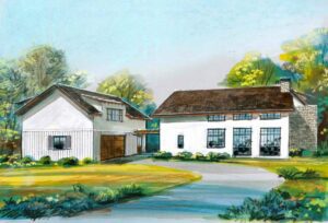 English Modern Home in the Asheville Parade of Homes