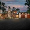 Scenic View of the Campbell Residence: A Modern Mountain Dream Home Nestled in Nature