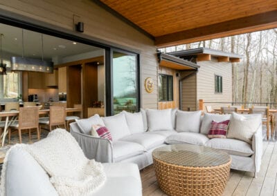 Living Stone Design+Build Hawks Nest Sliding Doors