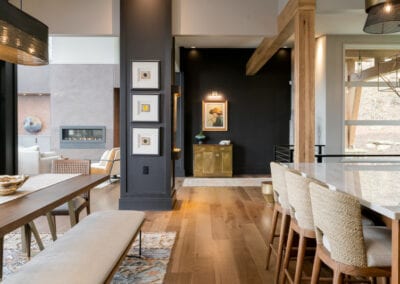 Living Stone Design+Build Hawks Nest Dining Area