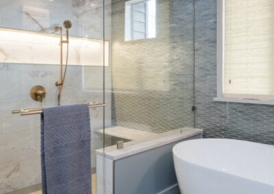 Living Stone Design+Build Hawks Nest Shower