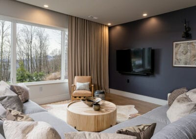 Living Stone Design+Build Hawks Nest TV Settup