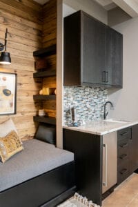Living Stone Design+Build Hawks Nest Mini Fridge