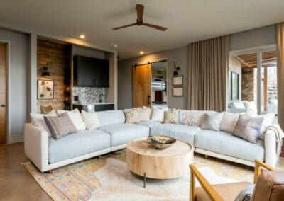 Living Stone Design+Build Hawks Nest Living Area