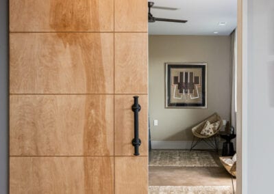 Living Stone Design+Build Hawks Nest Barn Door
