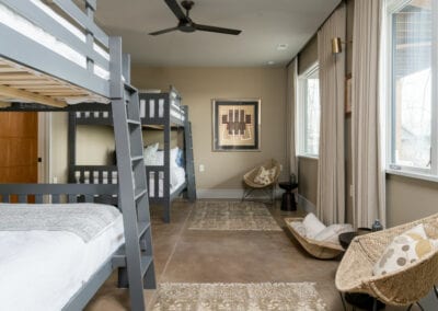 Living Stone Design+Build Hawks Nest bedroom decor