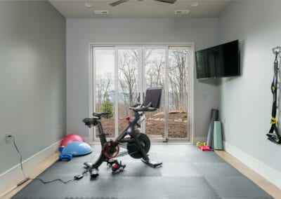 Living Stone Design+Build Hawks Nest Exercise Room