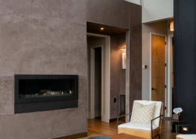 Living Stone Design+Build Hawks Nest Fireplace