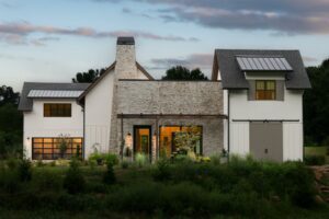 Brush Creek English Modern Home in Asheville, Embracing Rustic Elegance and Sustainable Design