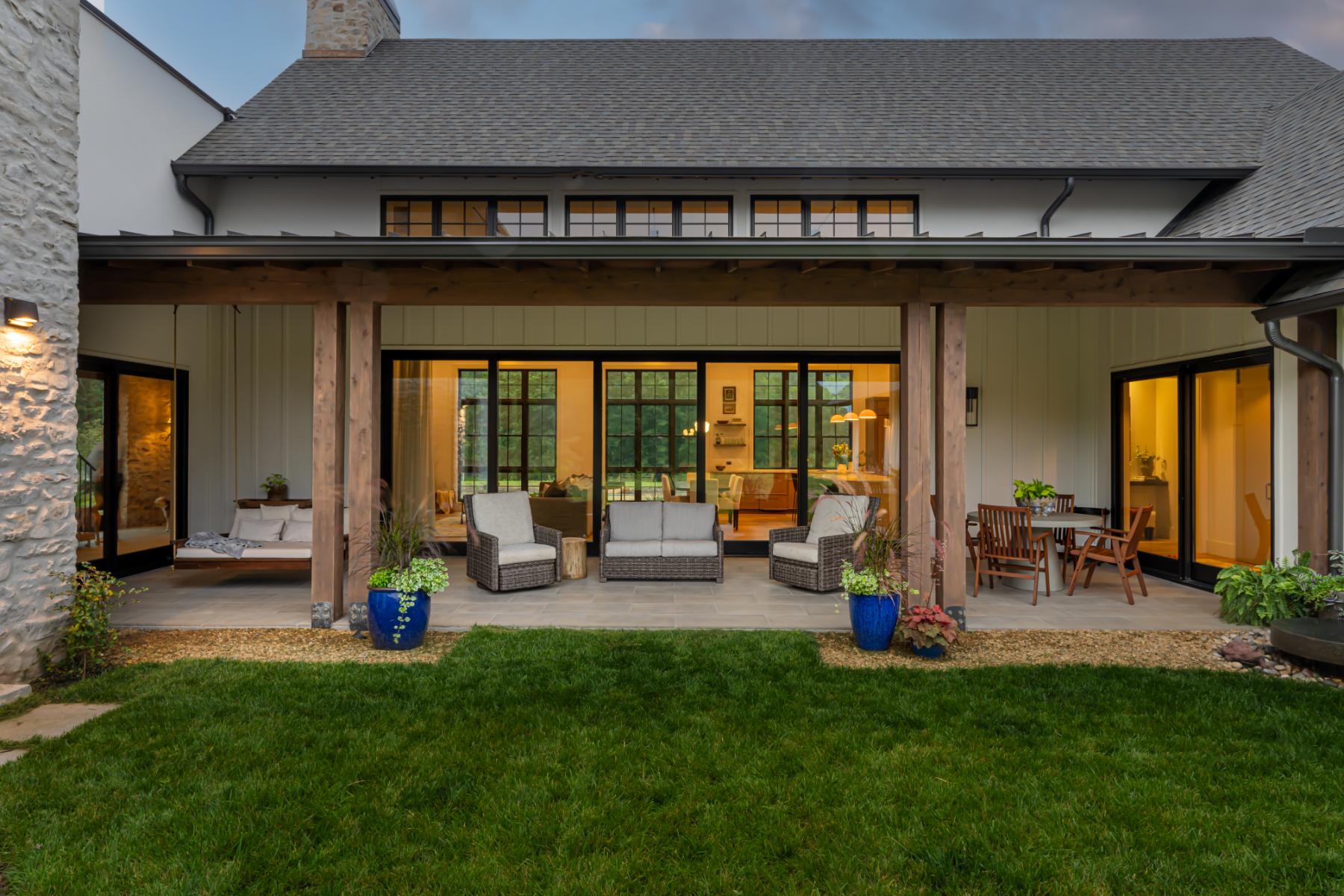 brush creek home in asheville nc usa