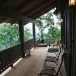 Exterior porch