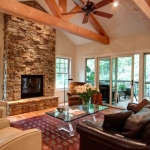 Fairview Craftsman living room