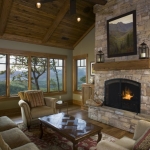 Black Mountain Craftsman living room