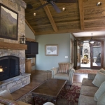 Black Mountain Craftsman living room
