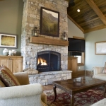 Black Mountain Craftsman living room