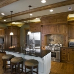 Black Mountain Craftsman kitchen