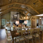Black Mountain Craftsman dining room