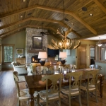 Black Mountain Craftsman dining room