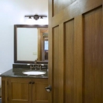 Black Mountain Craftsman bathroom