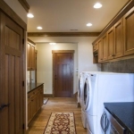 Black Mountain Craftsman laundry room