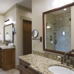 Black Mountain Craftsman bathroom