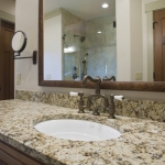 Black Mountain Craftsman bathroom