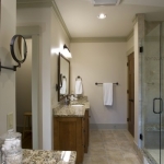Black Mountain Craftsman bathroom