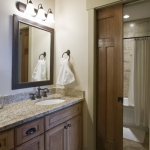 Black Mountain Craftsman bathroom