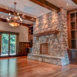 Skytop Farms Mountain Lodge living room