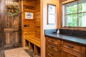Living Stone Design+Build Lehman Residence Mudroom