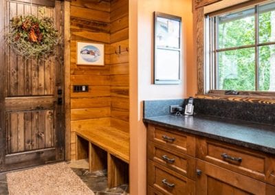 Living Stone Design+Build Lehman Residence Mudroom