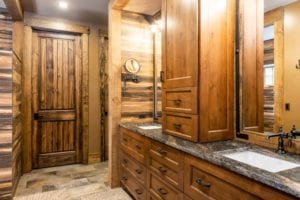 Living Stone Design+Build Lehman Residence Double Sink