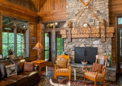 Living Stone Design+Build Lehman Residence Rocking Chairs